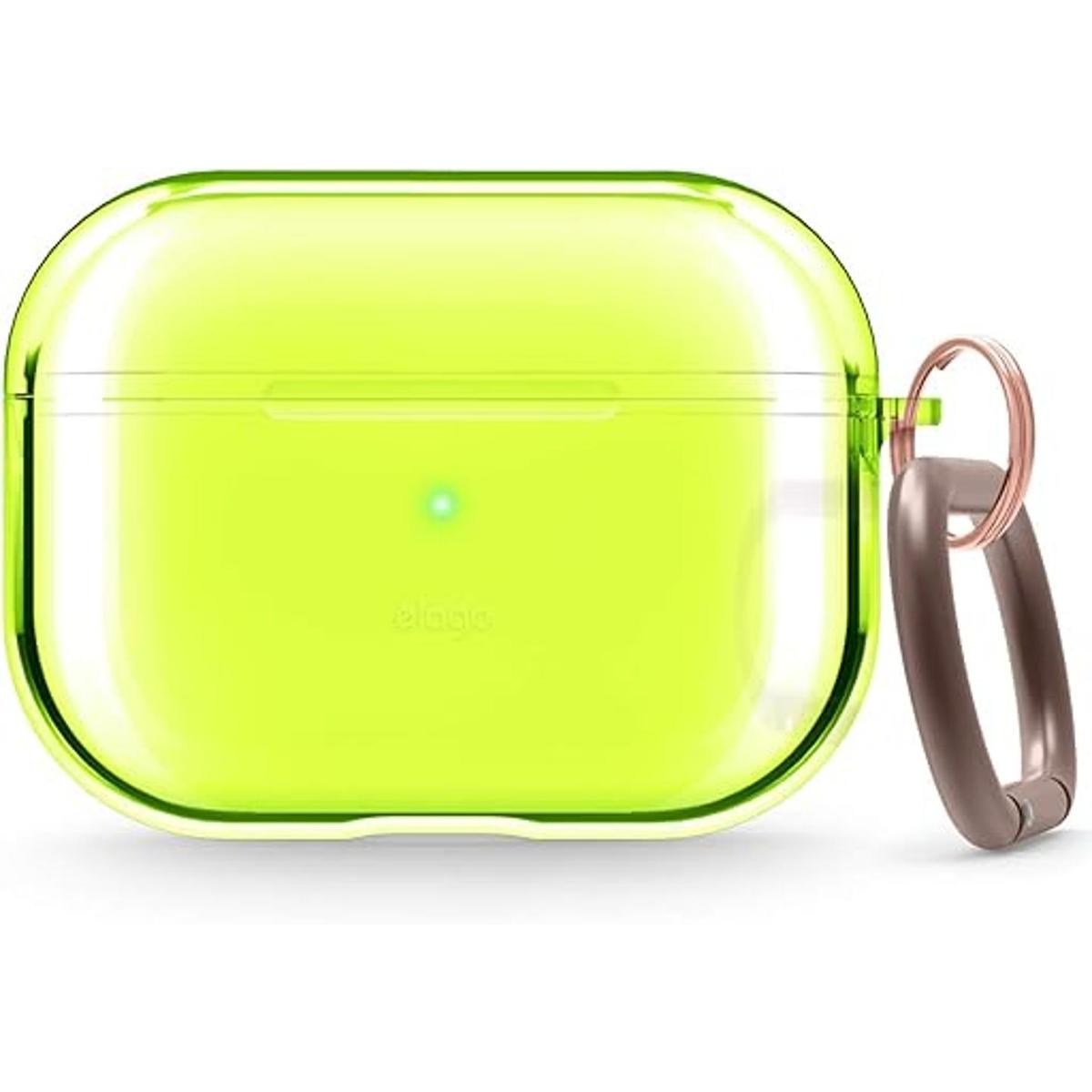 elago Funda transparente compatible con AirPods Pro alta