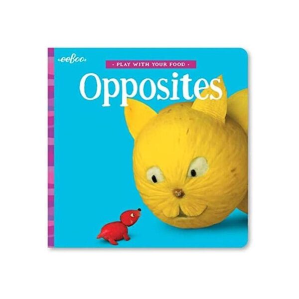 eeBoo Juega con tu libro de mesa de alimentos opuestos de_1