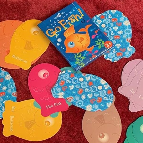 eeBoo Juego de cartas Color Go Fish_2