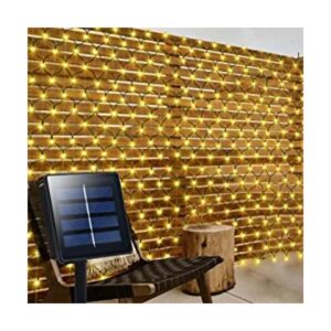 200 luces solares LED de 9.8 x 6.6 pies luces de red de