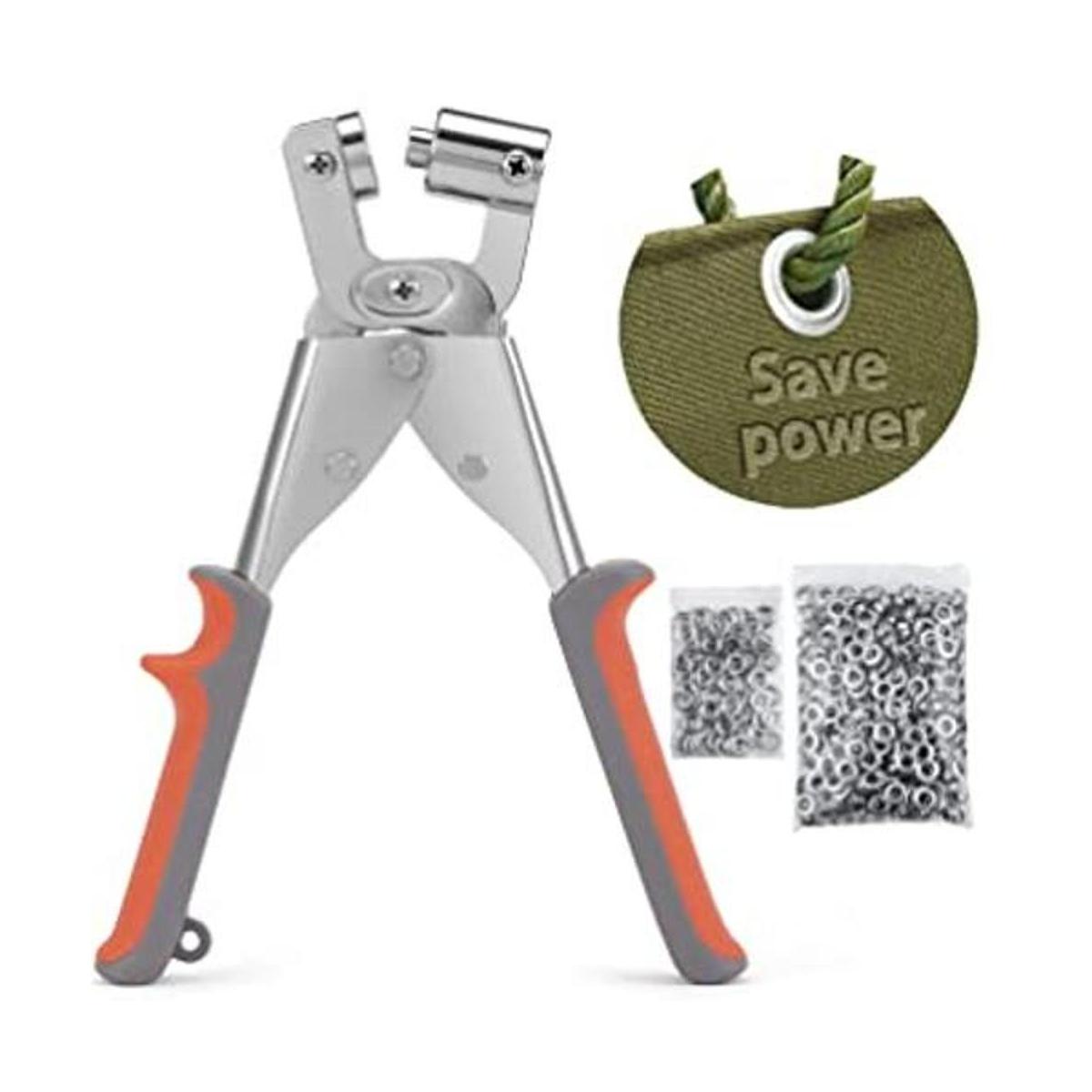 Ecraft Kit de herramientas con ojales alicates de mano