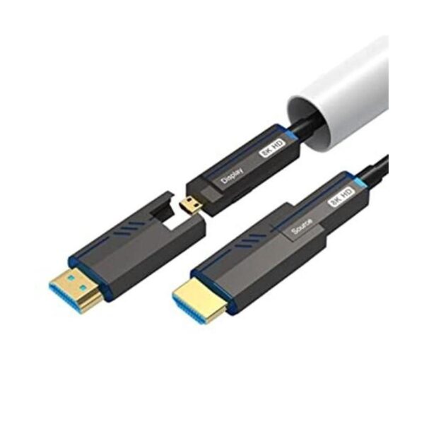 Cable de fibra óptica HDMI largo de 8 K de 130 pies131.2_1