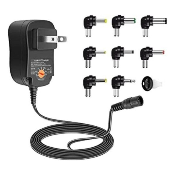Aisilk adaptador de CA universal de voltaje Muti de 12 W_1