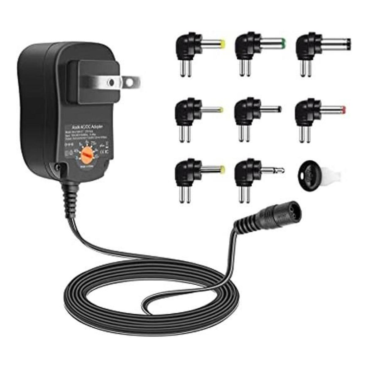 Aisilk adaptador de CA universal de voltaje Muti de 12 W