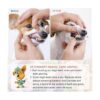 EASYA Cepillo de dientes de doble cabeza para perros_5
