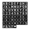 Plantillas de letras de 3 pulgadas plantillas de números
