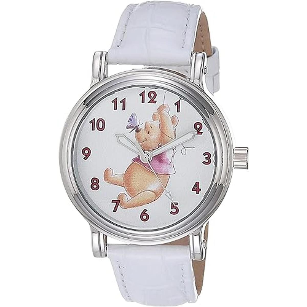 Disney Reloj analógico de cuarzo para adultos Blanco
