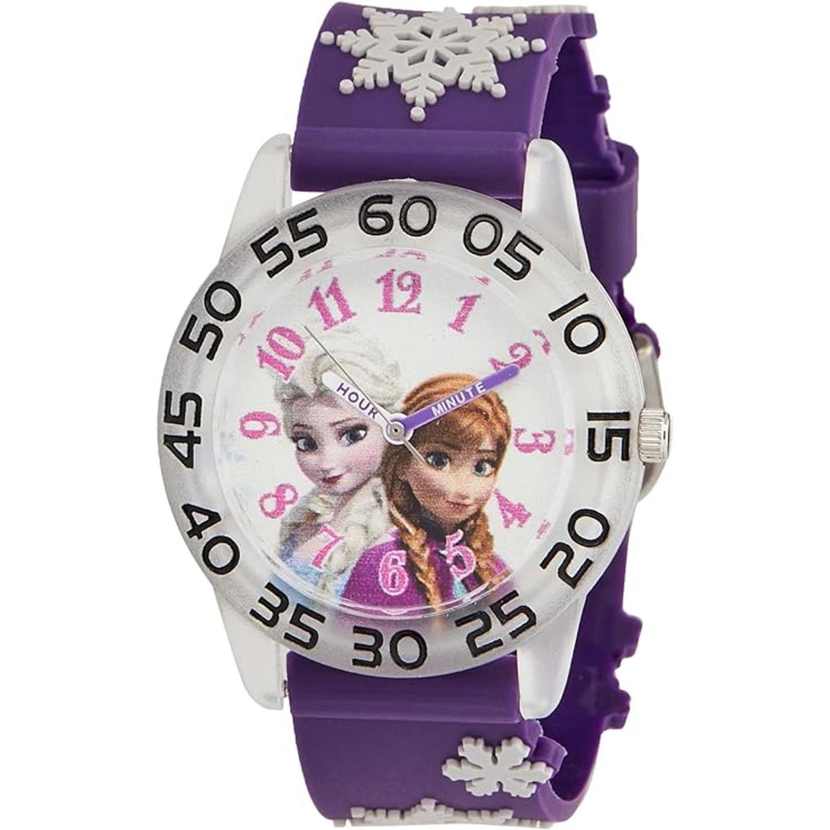 Disney Frozen Reloj analógico de cuarzo 3D para niños