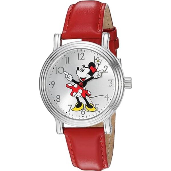 Disney Minnie Mouse Reloj analógico vintage de cuarzo_1