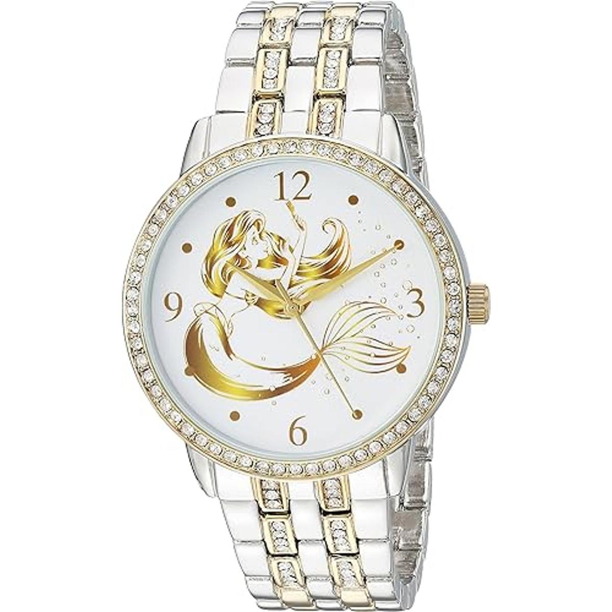 Disney Reloj de pulsera analógico de cuarzo CZ para