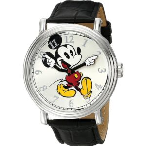 Disney Mickey Mouse Reloj de cuarzo analógico con manos_1