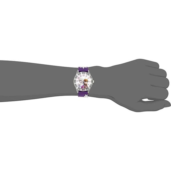 Disney Frozen Reloj analógico de cuarzo 3D para niños_5
