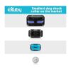 eXuby Collar pequeño de choque para perros pequeños de 5