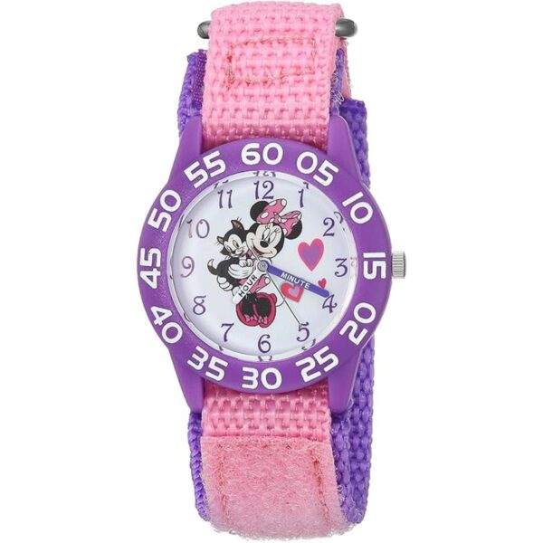 Disney Minnie Mouse Reloj analógico de cuarzo para niños_1