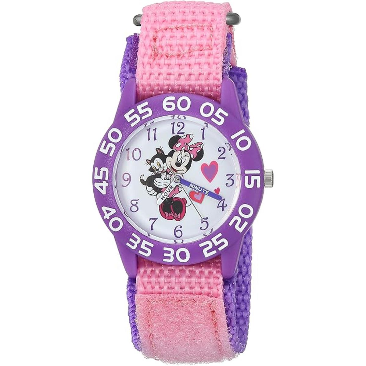 Disney Minnie Mouse Reloj analógico de cuarzo para niños