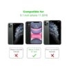 Arae Funda para iPhone 11 de piel sintética con correa de_2