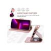 Arae Funda compatible con iPhone 13 Pro Funda tipo cartera_5