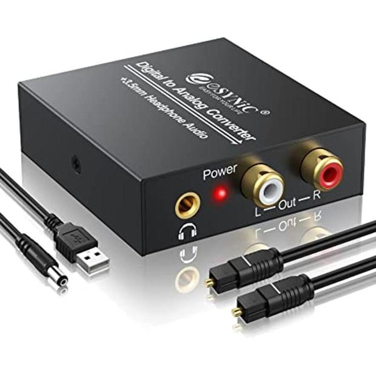 eSynic Conversor de audio digital a analógico digital