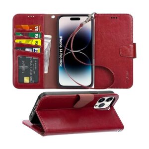 Arae Funda compatible con iPhone 14 Pro Max funda tipo_1