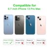 Arae Funda compatible con iPhone 13 Pro Max funda tipo_2