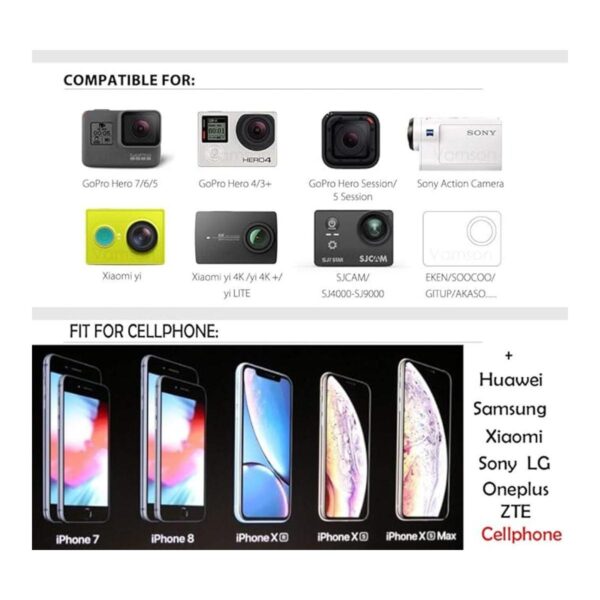 Yoogeer Correa de arnés ajustable para teléfono celular