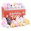 Juguetes miniatura mochi kawaii esponjosos antiestrés_1