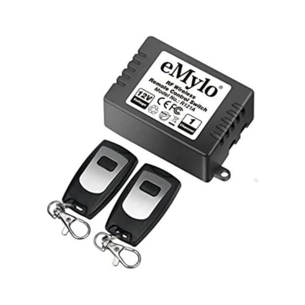 eMylo DC 12V 1 canal 433Mhz RF inalámbrico Relé de control_1