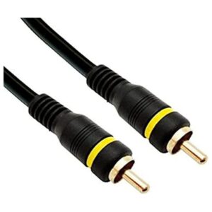 Cable de vídeo compuesto RCA macho conectores chapados en_1