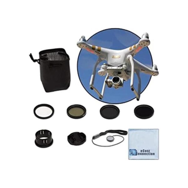 Kit de filtros de 37 mm para DJI Phantom 3 Serie Drones.