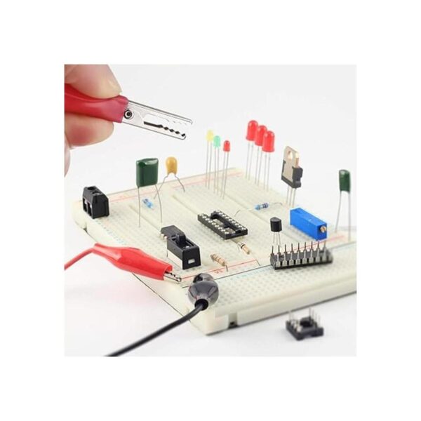 eBoot Juego de 2 cables de prueba de 3.3 ft con pinzas de_2