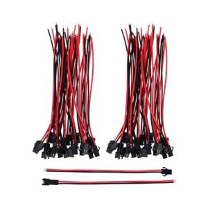 eBoot 22 AWG JST SM 2 pines macho y hembra adaptador de_1