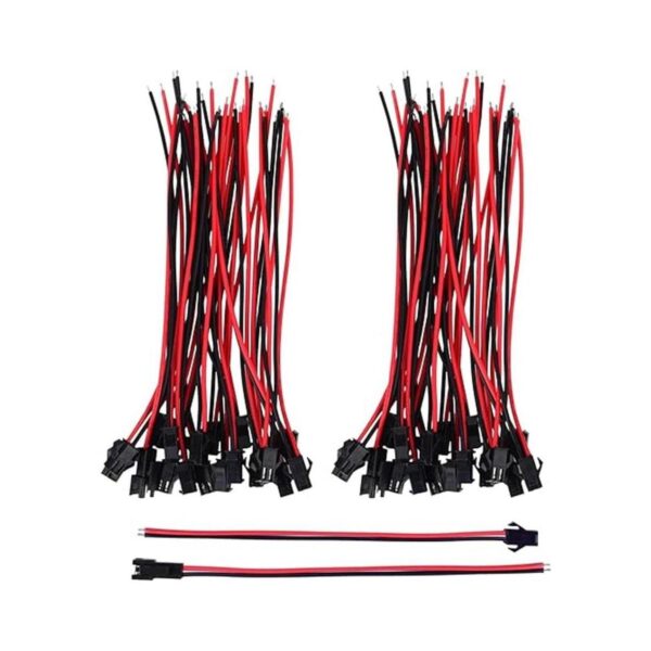 eBoot 22 AWG JST SM 2 pines macho y hembra adaptador de_1