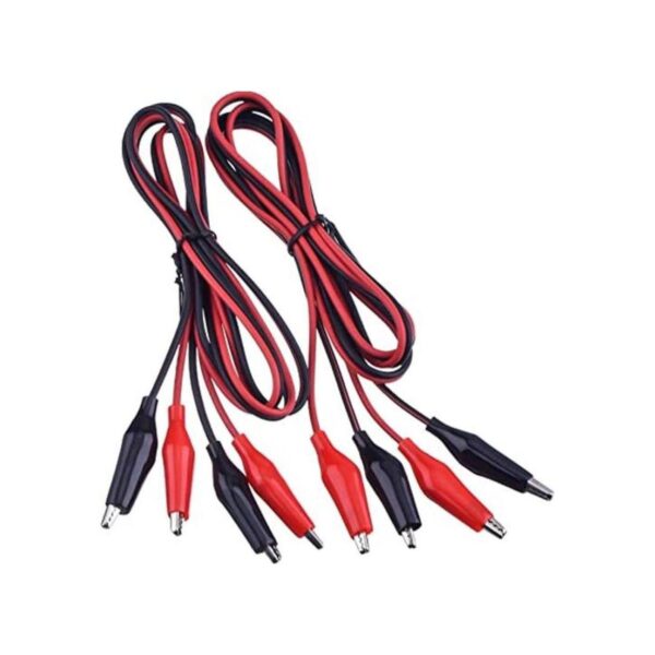 eBoot Juego de 2 cables de prueba de 3.3 ft con pinzas de_1