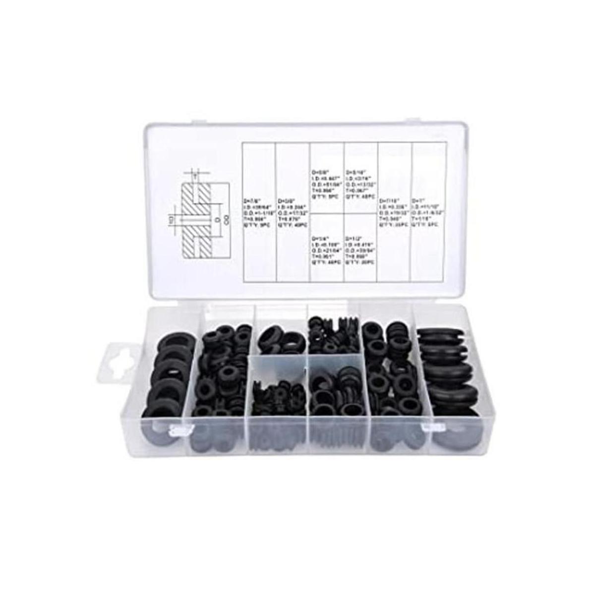 eBoot juego de arandelas de hule para cables y enchufes