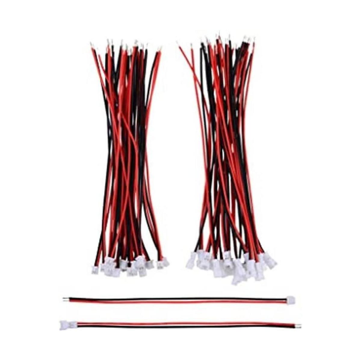 20 Pares de Conectores Macho y Hembra JST Microeléctricos