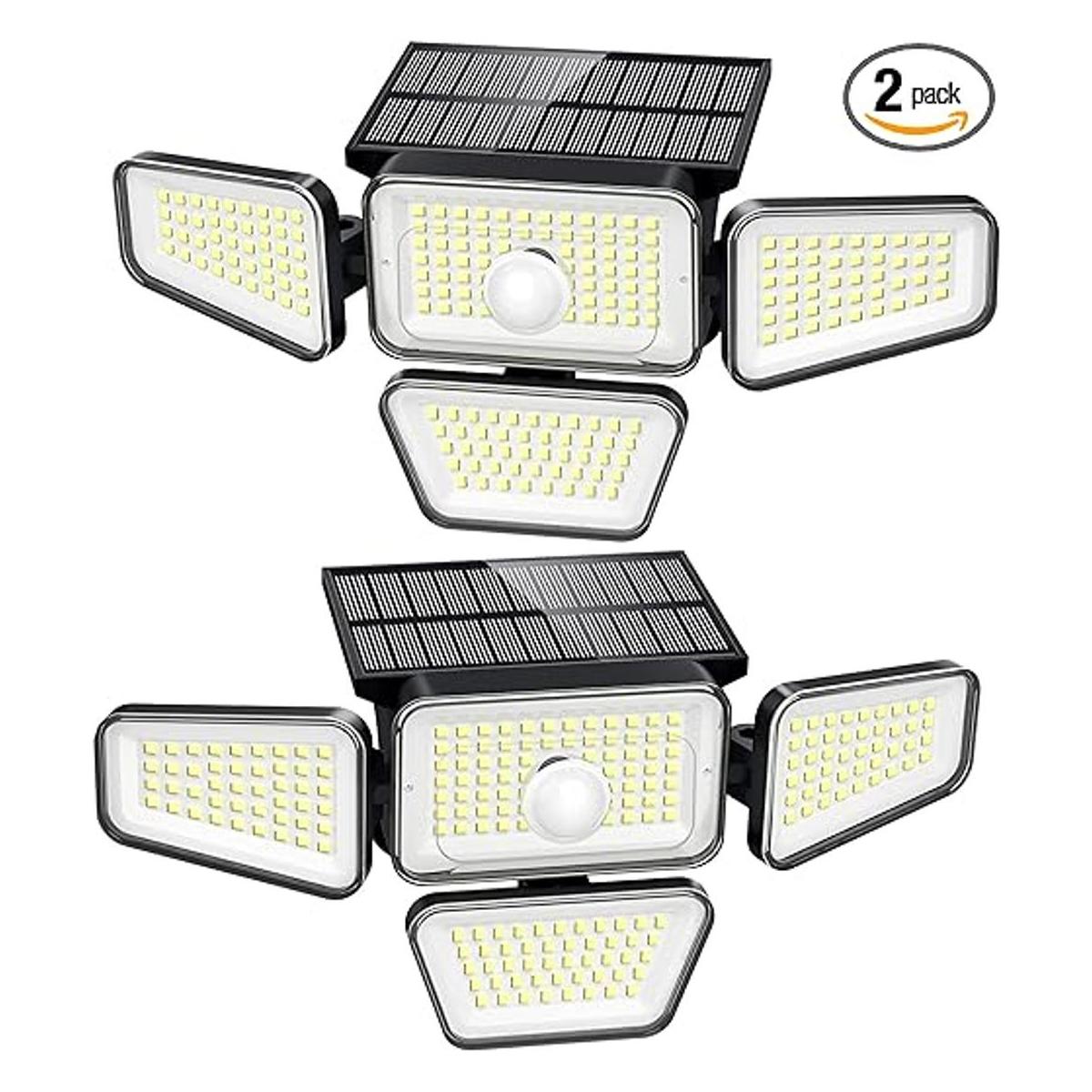 Luces solares al aire libre 270 LED 3000LM luz del sensor