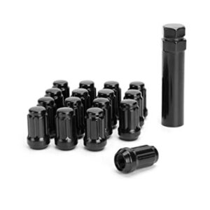 Tuercas de llanta ATV m12x1.5 negras Dynofit 161_1