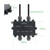 dstfuy Caja de conexiones ABS impermeable IP68 cajas_2
