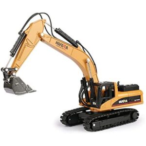 Excavadora de orugas fundida a presión a escala 150_1