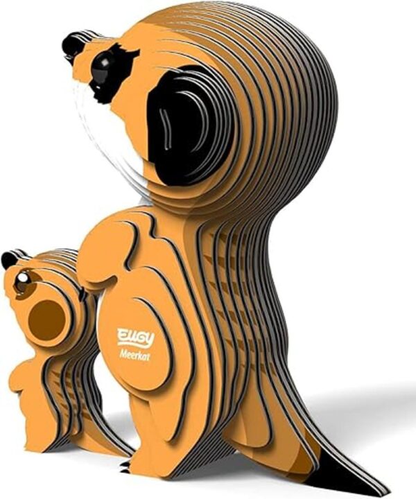 Rompecabezas de papel ecológico EUGY Meerkat nuevo sello_4