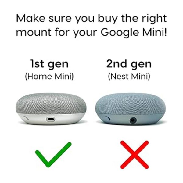 doqxD Soporte de pared para Google Home Mini 1_4