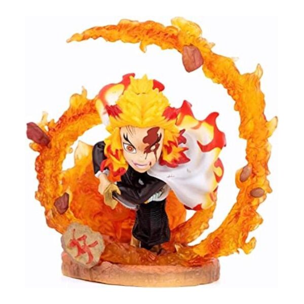 Demon Slayer Rengoku Kyoujurou Figura de estatua modelo_1