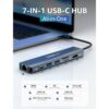 Adaptador multipuerto USB C Dockteck 7 en 1 USBC Hub con_2