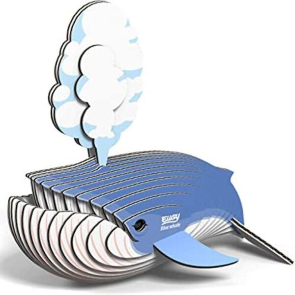Rompecabezas de papel ecológico EUGY Blue Whale nuevo_1