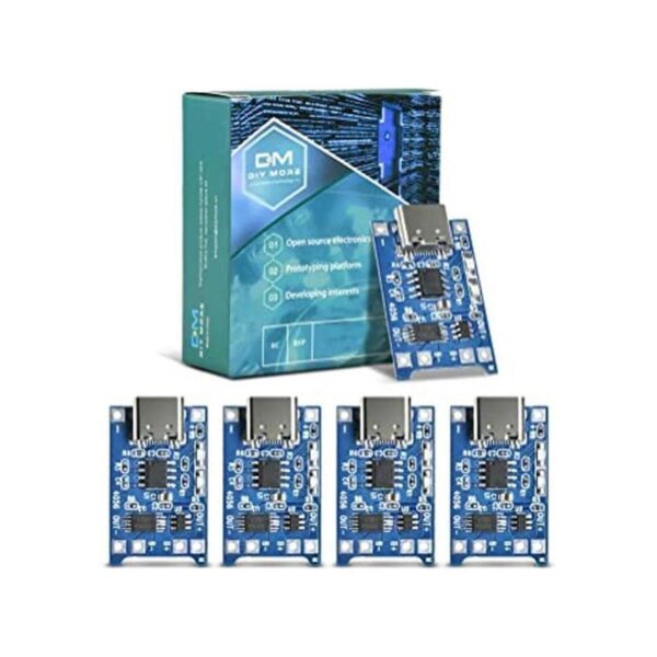 diymore 5 unidades TP4056 TipoC USB 5V 1A batería módulo_1