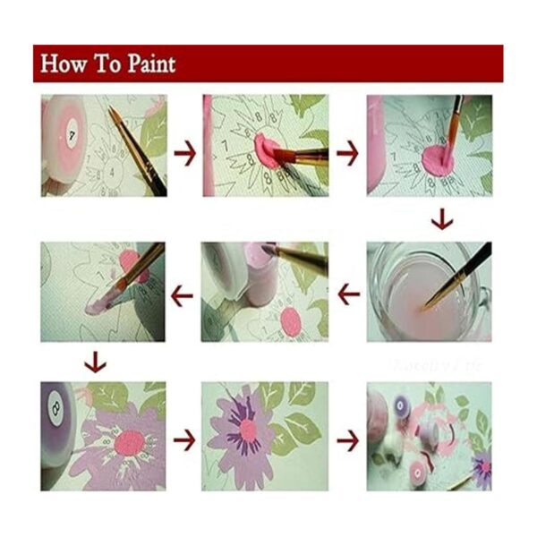 ABEUTY DIY Pintura por números para adultos