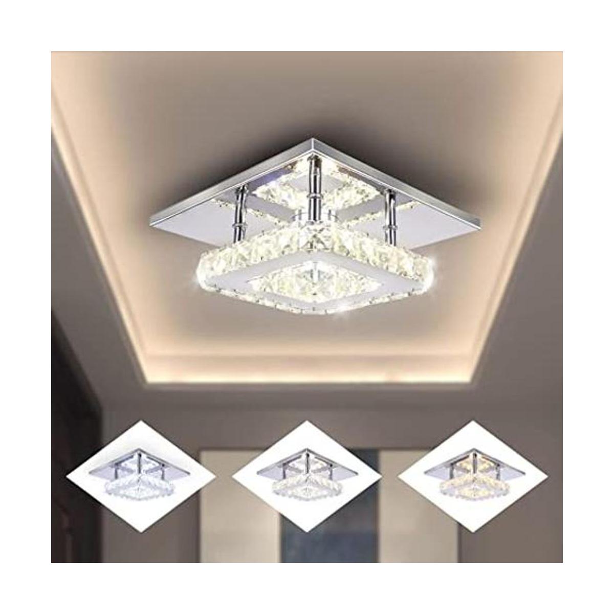 Candelabros de cristal ligeros para pared semimoderno