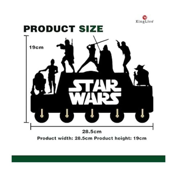 Star Wars Ganchos para llaves de pared para pared_2