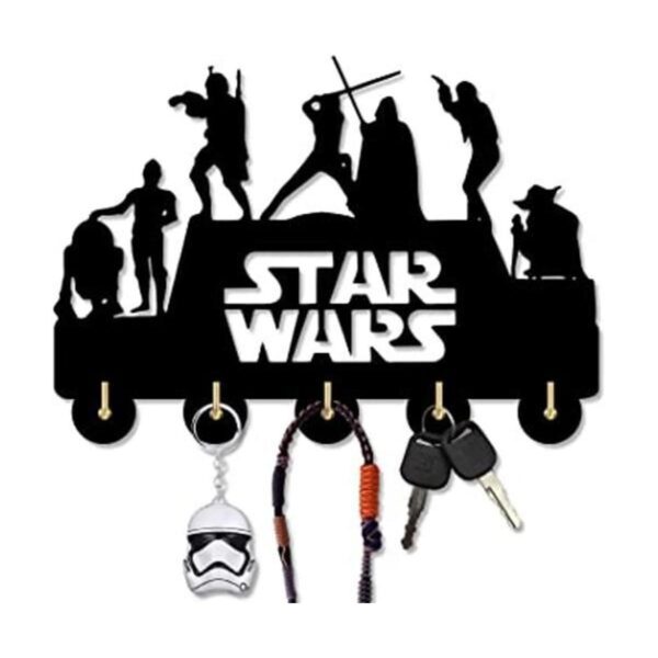 Star Wars Ganchos para llaves de pared para pared_1