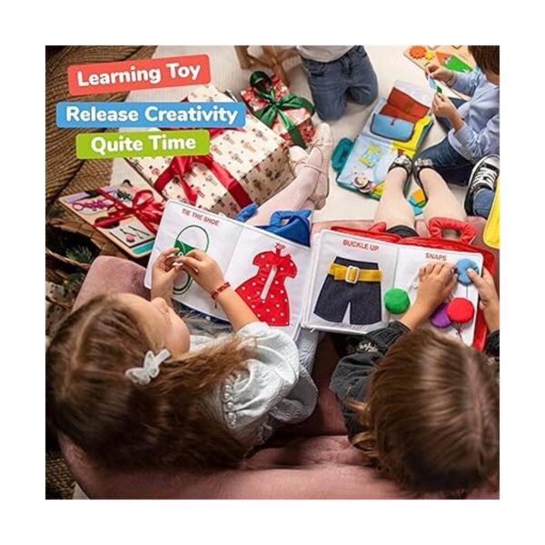 deMoca Juguete montessori libro para bebés Juguetes_2